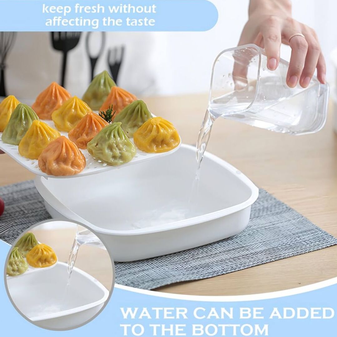 QuickSteam | Dubbel-Laagse Magnetron & Stoommand voor Snel en Gezond Koken