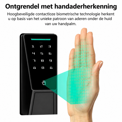 PalmLock | Slim WiFi-Deurslot Met Handpalmherkenning