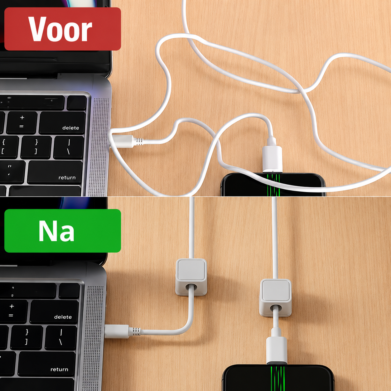 Cable Organizer | Altijd Een Opgeruimde Werkplek