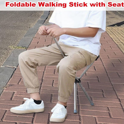 TravelEase | 2-in-1 Wandelhulp met Direct Zitcomfort