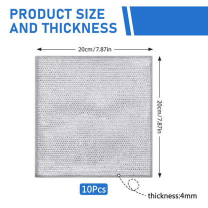 SilverScrub | Herbruikbare Schuursponsdoekjes met Diamantweef