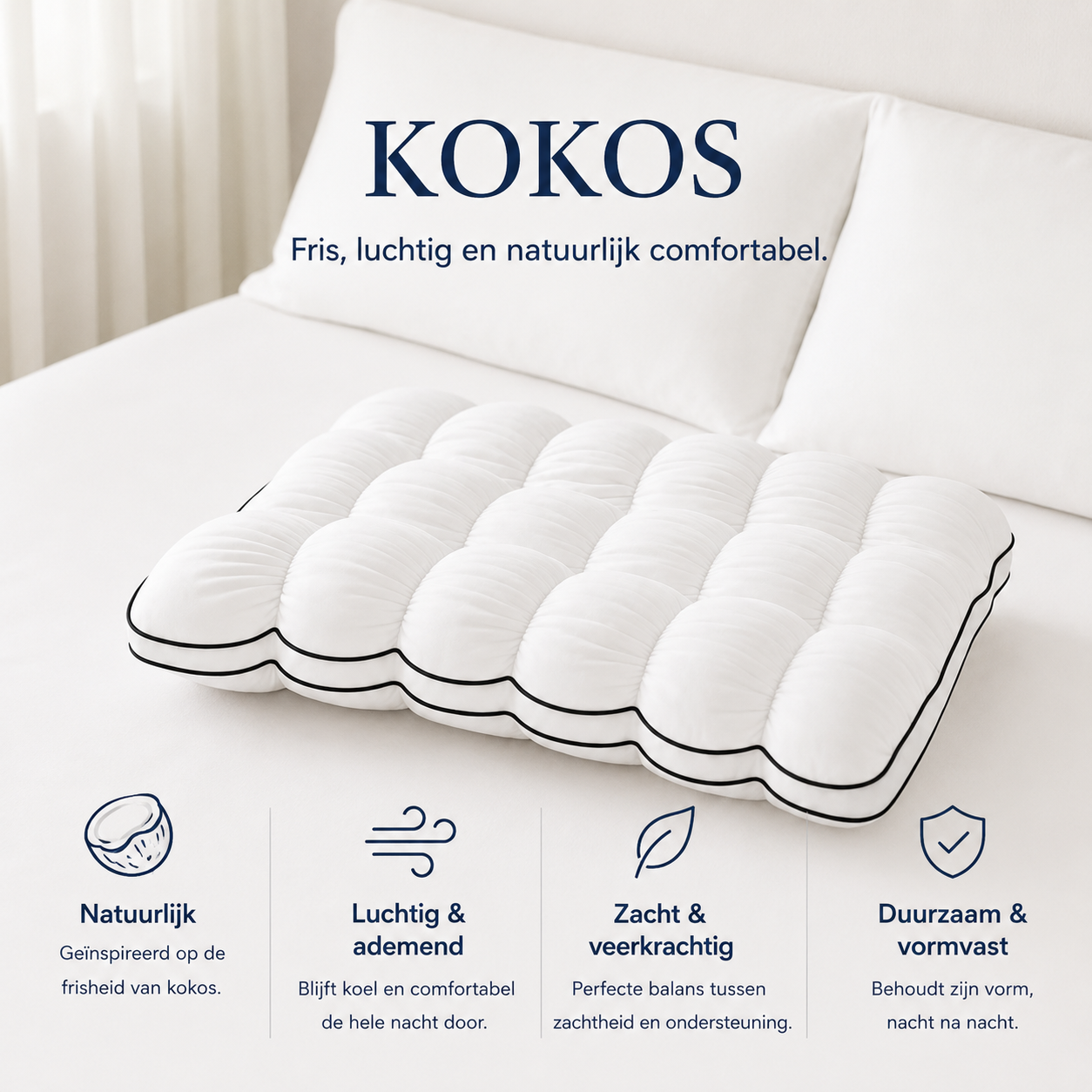 SoftCloud | Het Verstelbare Kussen voor Comfortabele Nachten