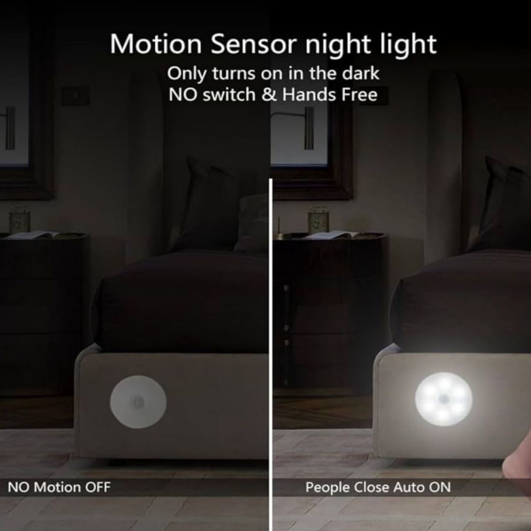 LiteStep | Slimme LED Nachtlamp met Bewegingssensor & USB Oplaadbaar