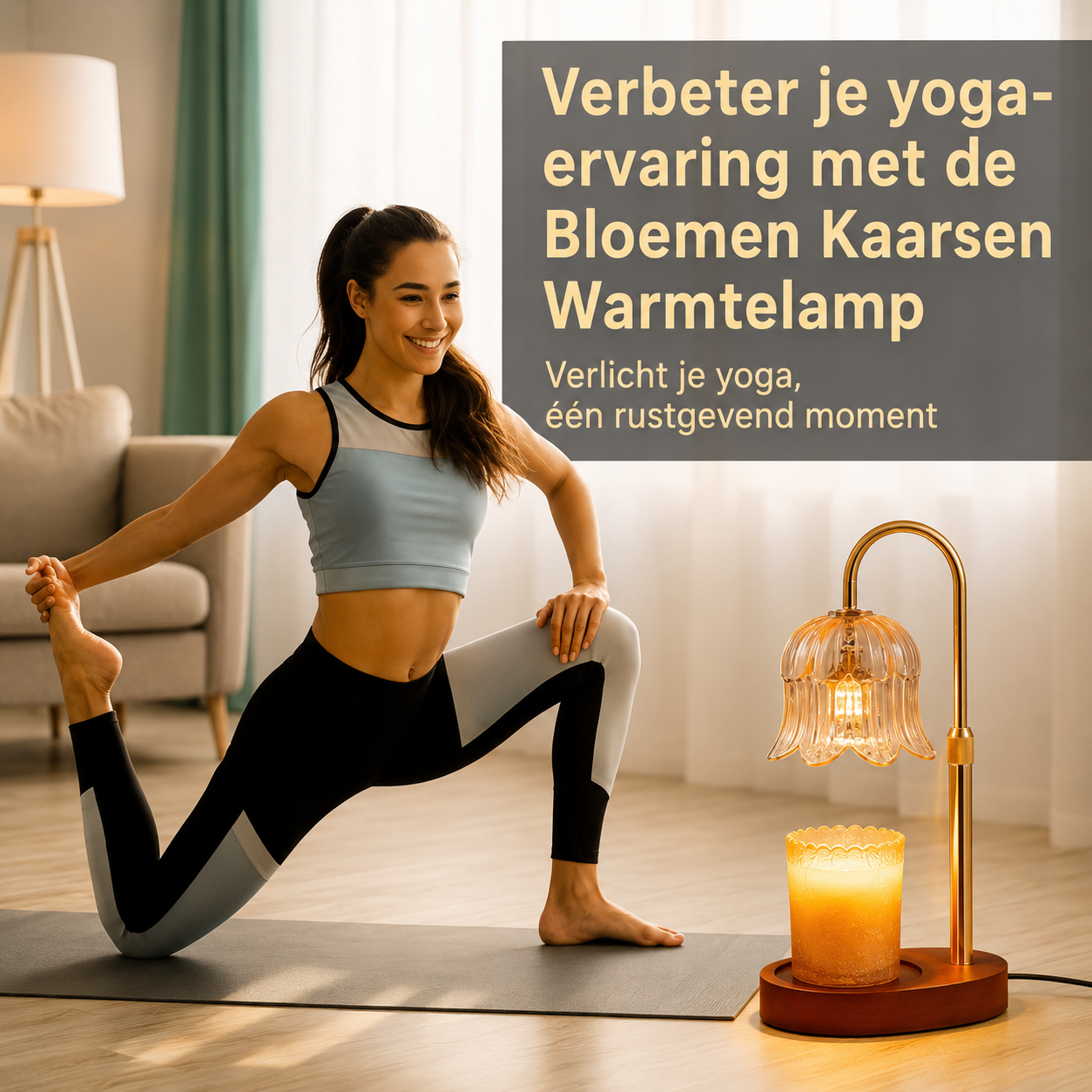 CandleGlow | Metalen Kaarsenwarmerlamp Met Timer