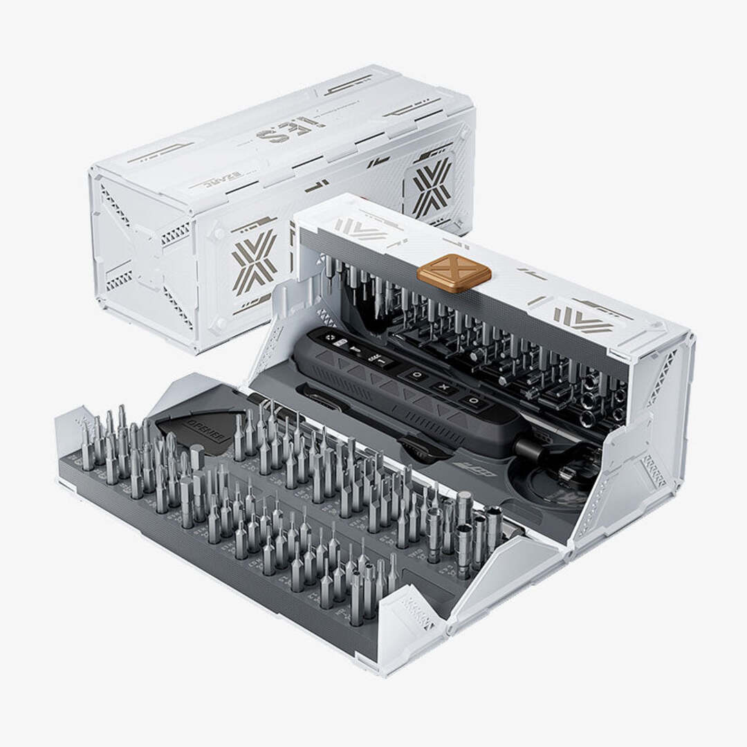 TechTorque | 181-delige Elektrische Schroevendraaier Set met Oplaadbare Batterij