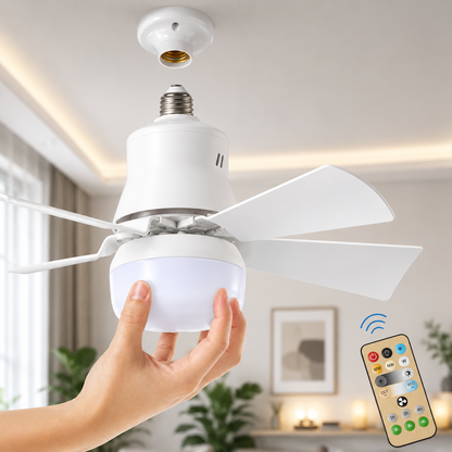 SocketFan Pro | Directe Verkoeling En Verlichting In Één
