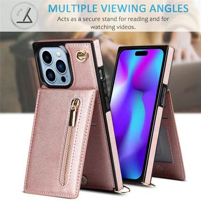 UrbanLoop | Crossbody Beschermhoes met Ritsvak & Kaartsleuven voor Smartphone