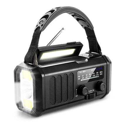 SurviWave | Noodradio met Powerbank 10.000 mAh & Optionele Waterfilter