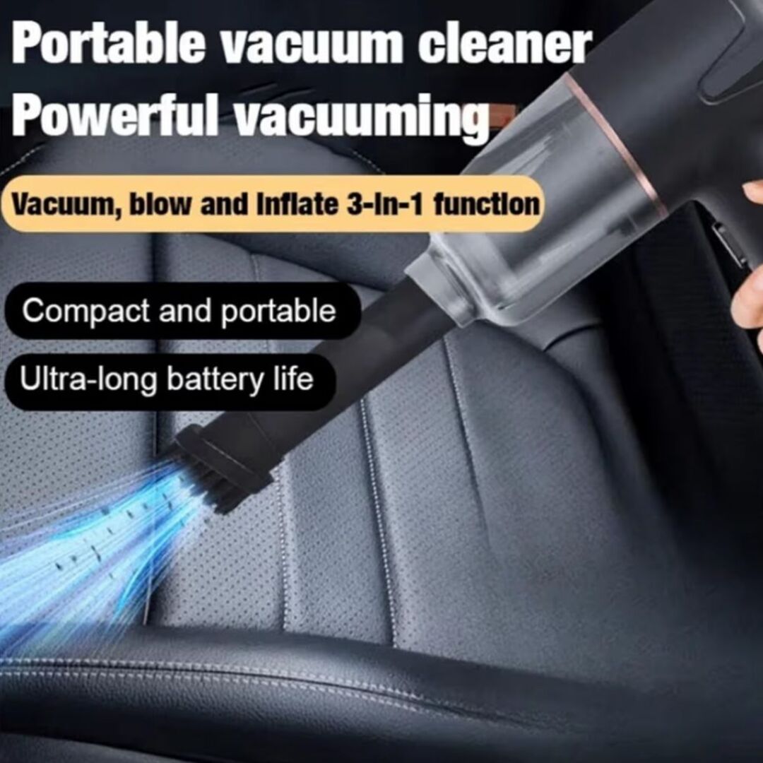 MultiClean | Alles-in-Één Draadloos Reinigingssysteem voor Thuis en Onderweg