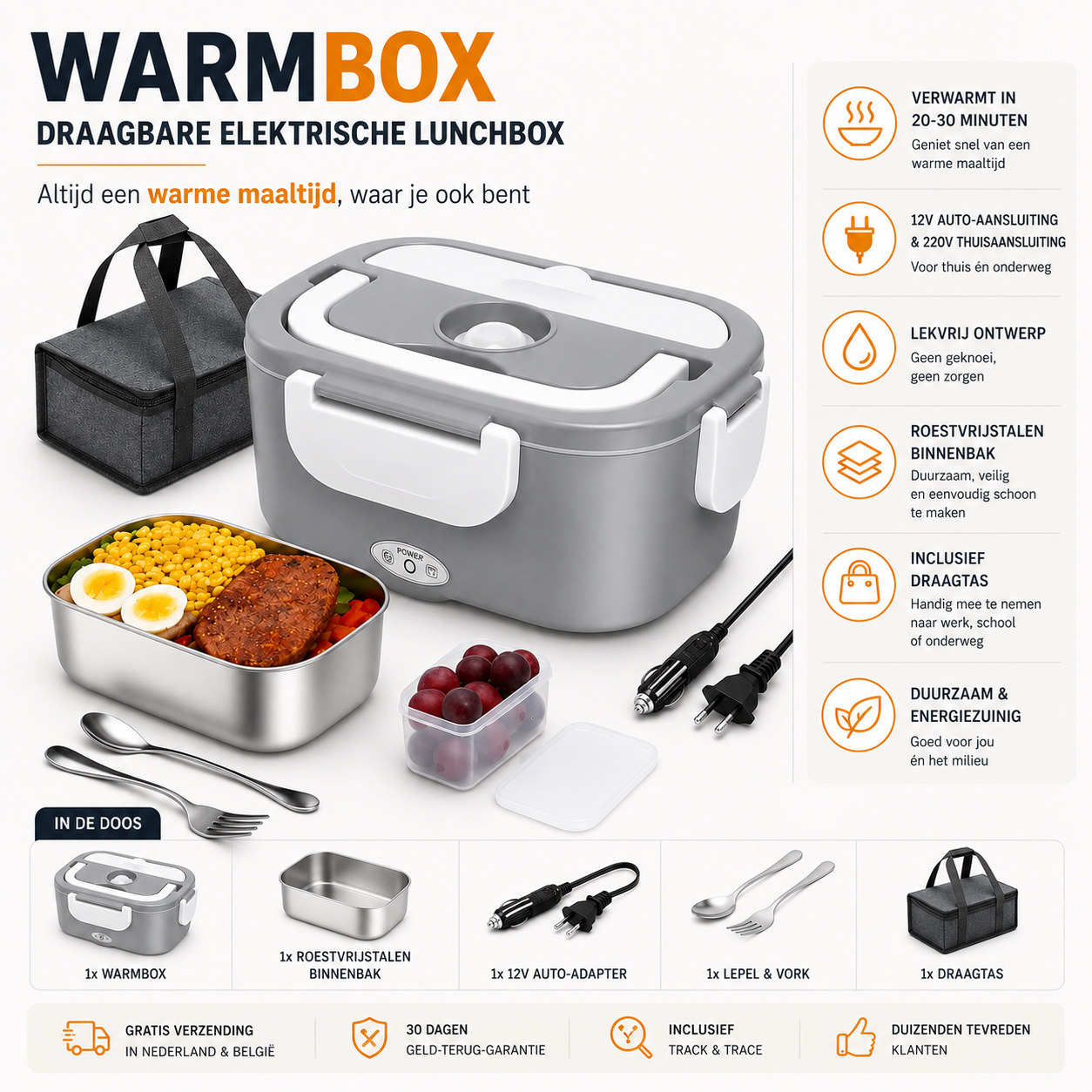 WarmBox | Snel en eenvoudig je lunch opwarmen!