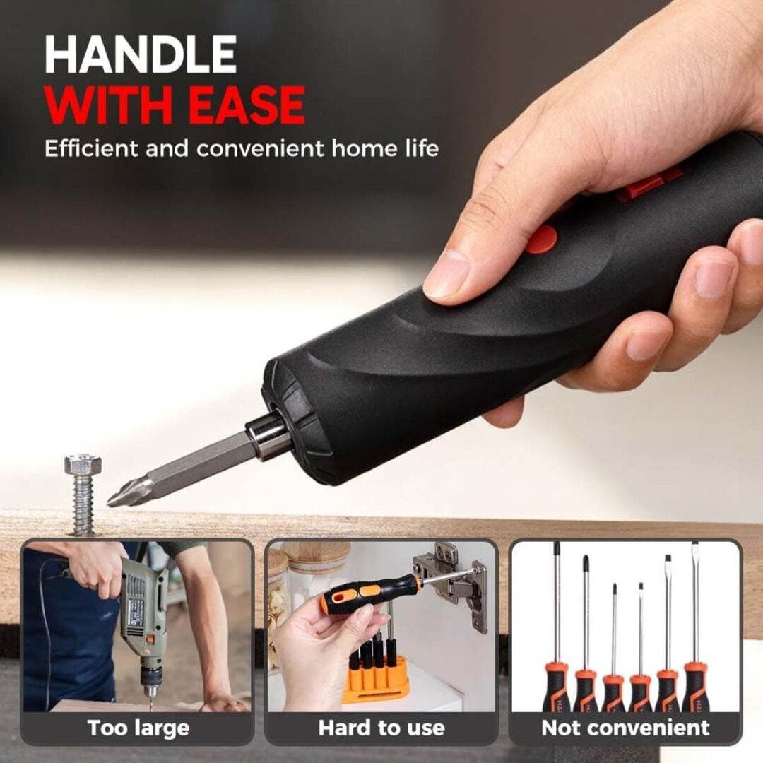 SwiftFix | Elektrische Schroevendraaier met Hybride Hand- en Automatische Modus
