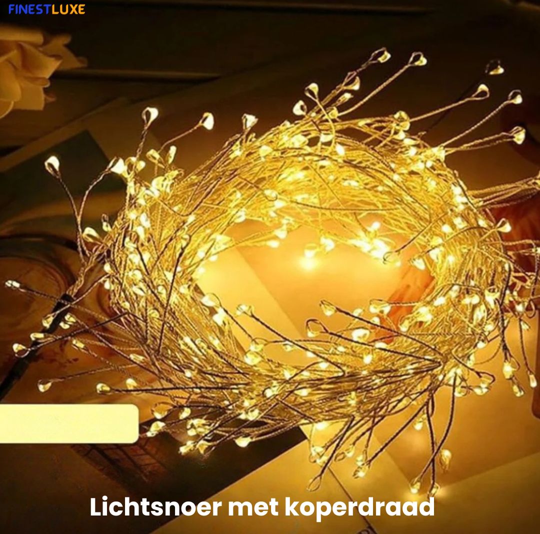 ShineTrail | Waterdichte LED String Lights voor Binnen & Buiten