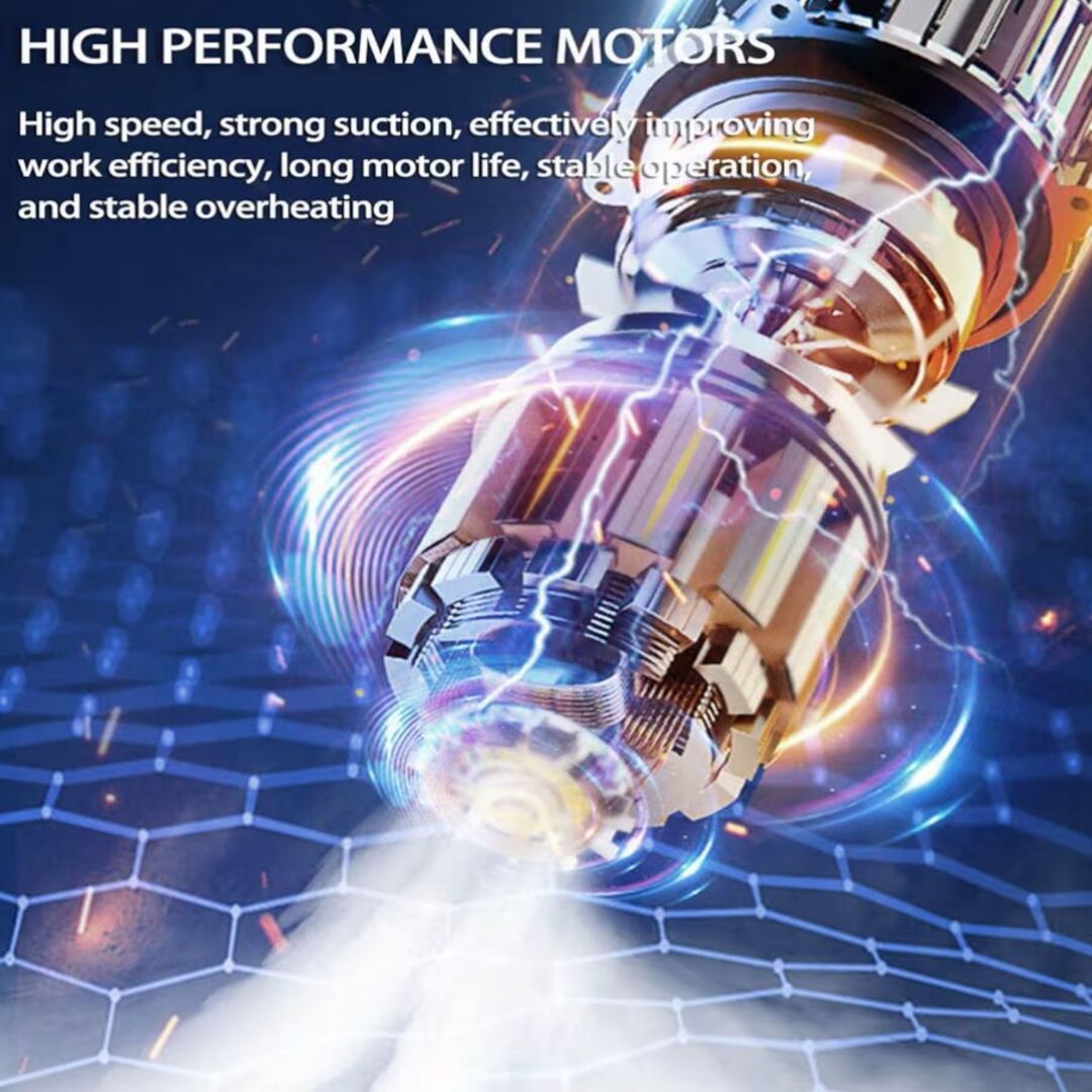 MultiClean | Alles-in-Één Draadloos Reinigingssysteem voor Thuis en Onderweg