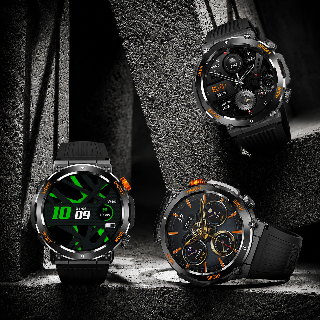 MotionTrack Smartwatch | Houd Grip Op Je Prestaties En Je Dag