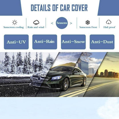 AutoCover | Voorruitbescherming tegen Sneeuw, Vorst & Hitte