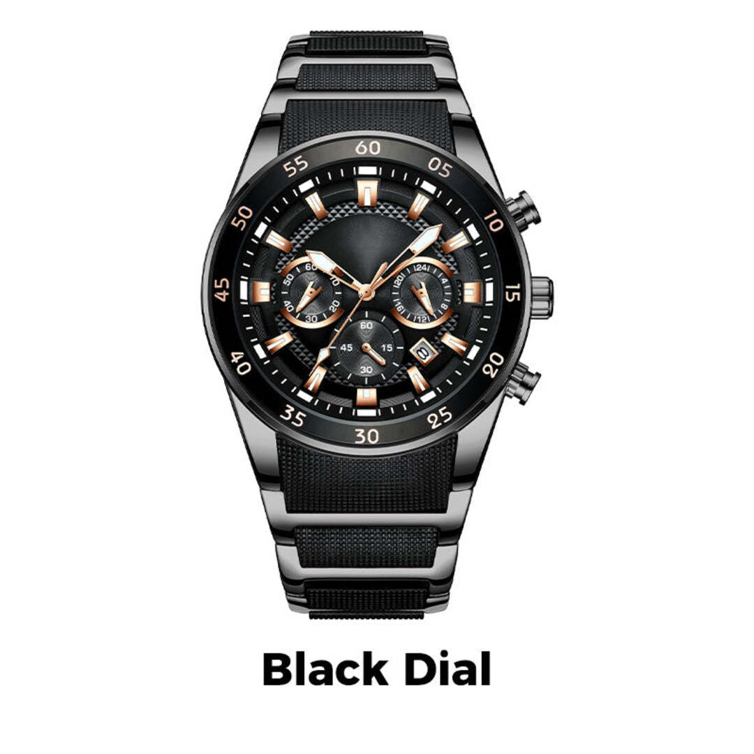 AstraTime | Waterdicht Multifunctioneel Herenhorloge met Quartz-precisie