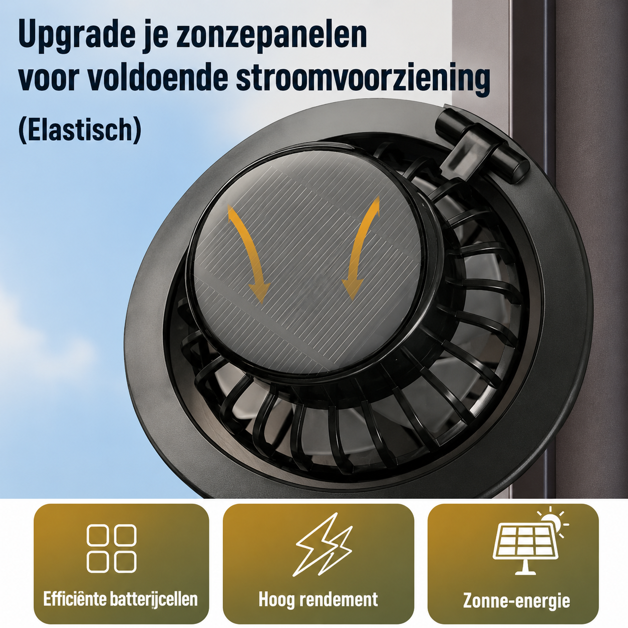 SolarBreeze | Verkoelende Outdoor Hoed Met Zonne-energie En USB