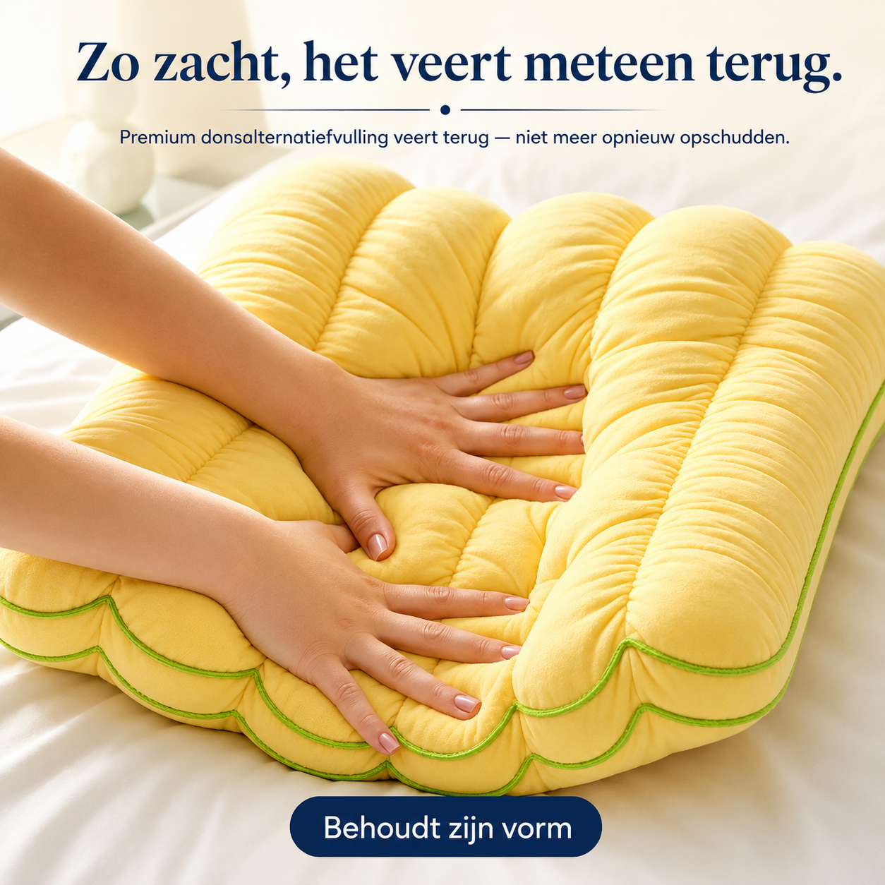 SoftCloud | Het Verstelbare Kussen voor Comfortabele Nachten