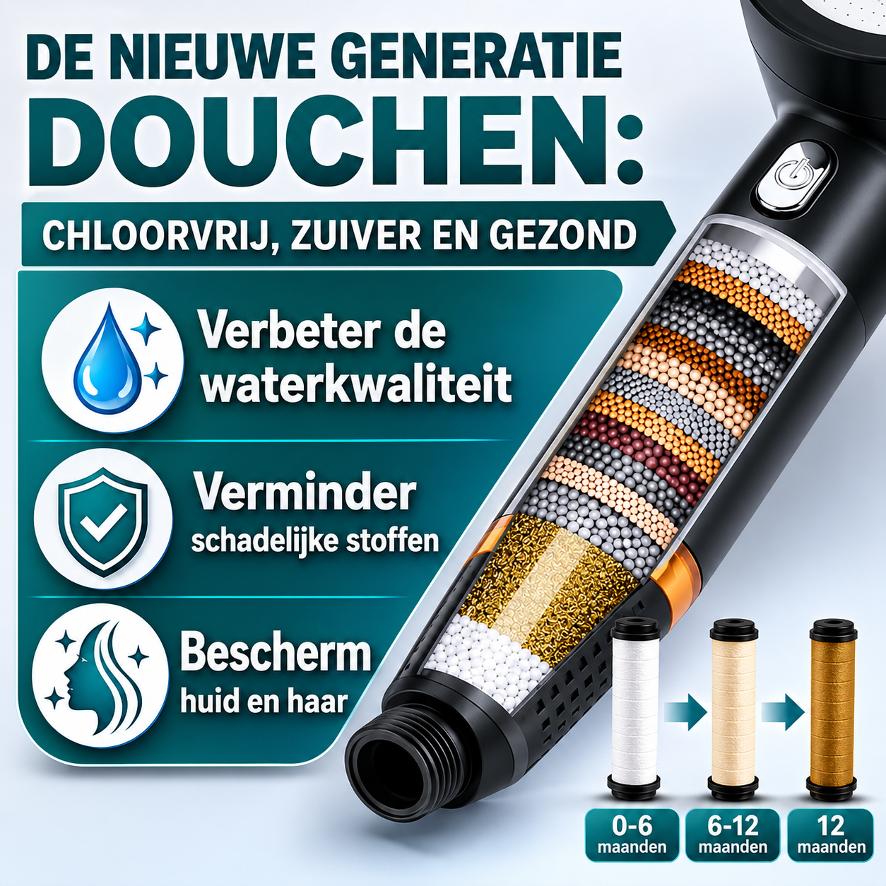 ShowerPure | Krachtige En Schone Douche-ervaring
