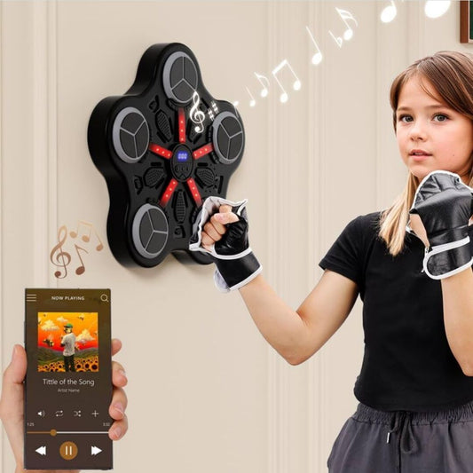 BeatBoxer | Interactieve Boks Wandtrainer met LED Muziekspel