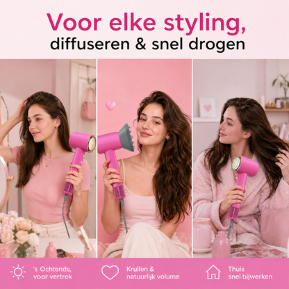 Plasma Dryer | Supersnel Droog Haar Met Minder Pluis