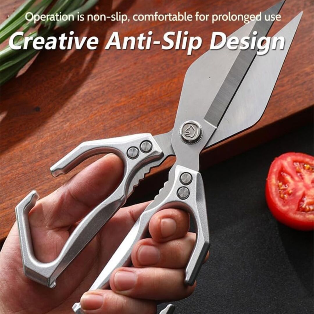 KitchenForce | Krachtige Schaar voor Vlees, Kruiden & Meer