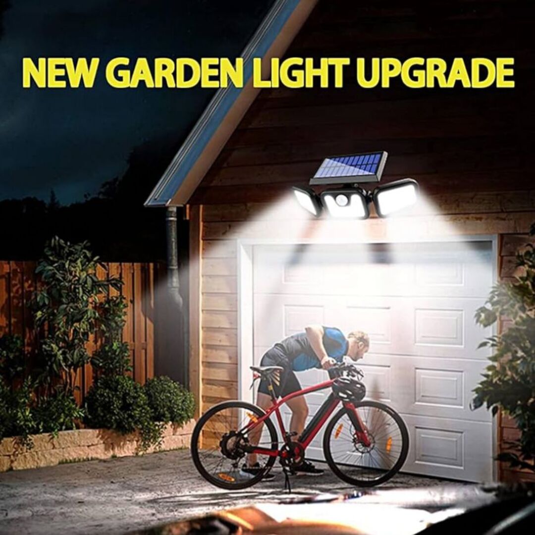 BrightGuard | Slimme 3-Kops Verlichting voor Huis & Tuin