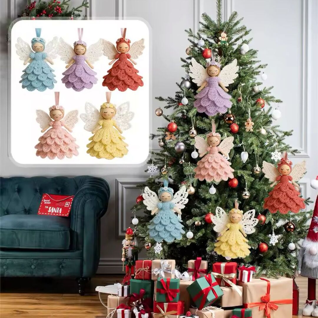 AngelWeave | Complete Engel Haakset voor Prachtige Kerstdecoratie