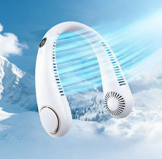 BreezeNeck | Draagbare Nekventilator voor Directe Verkoeling