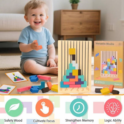 BlockWise | Educatieve Houten Blokken voor Leren & Spelen