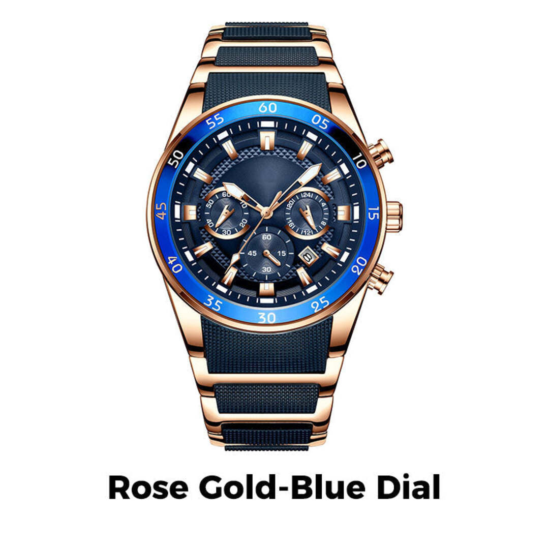 AstraTime | Waterdicht Multifunctioneel Herenhorloge met Quartz-precisie