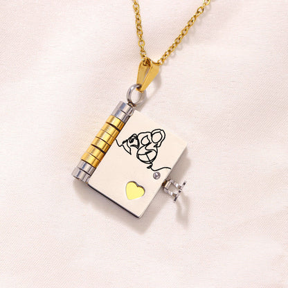 ForeverBond | Symbolische Ketting met Gegraveerde Boodschap