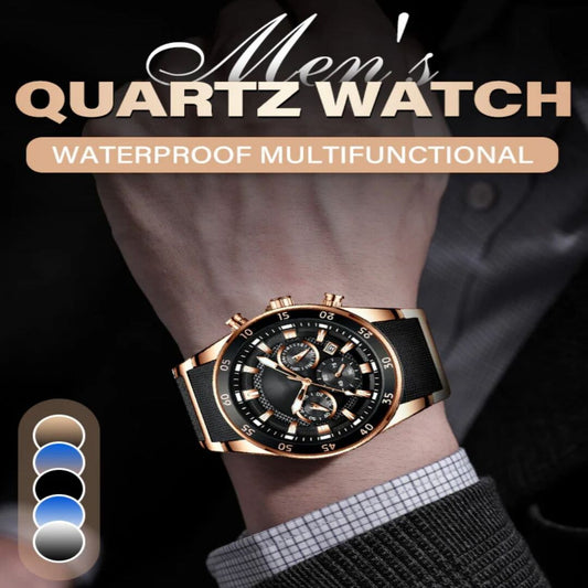 AstraTime | Waterdicht Multifunctioneel Herenhorloge met Quartz-precisie