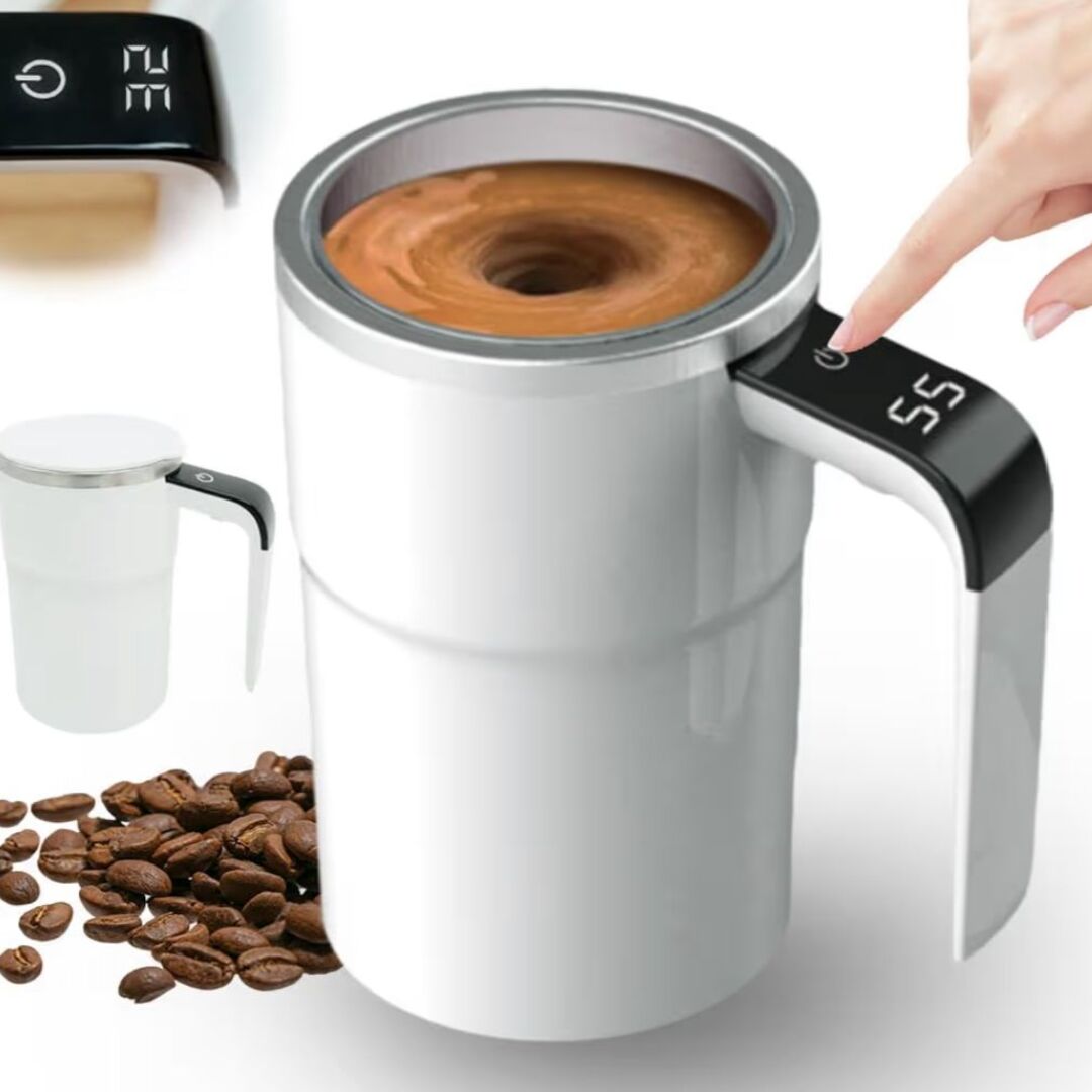 StirCup | Elektrische roermok voor klontvrije koffie en eiwitshakes