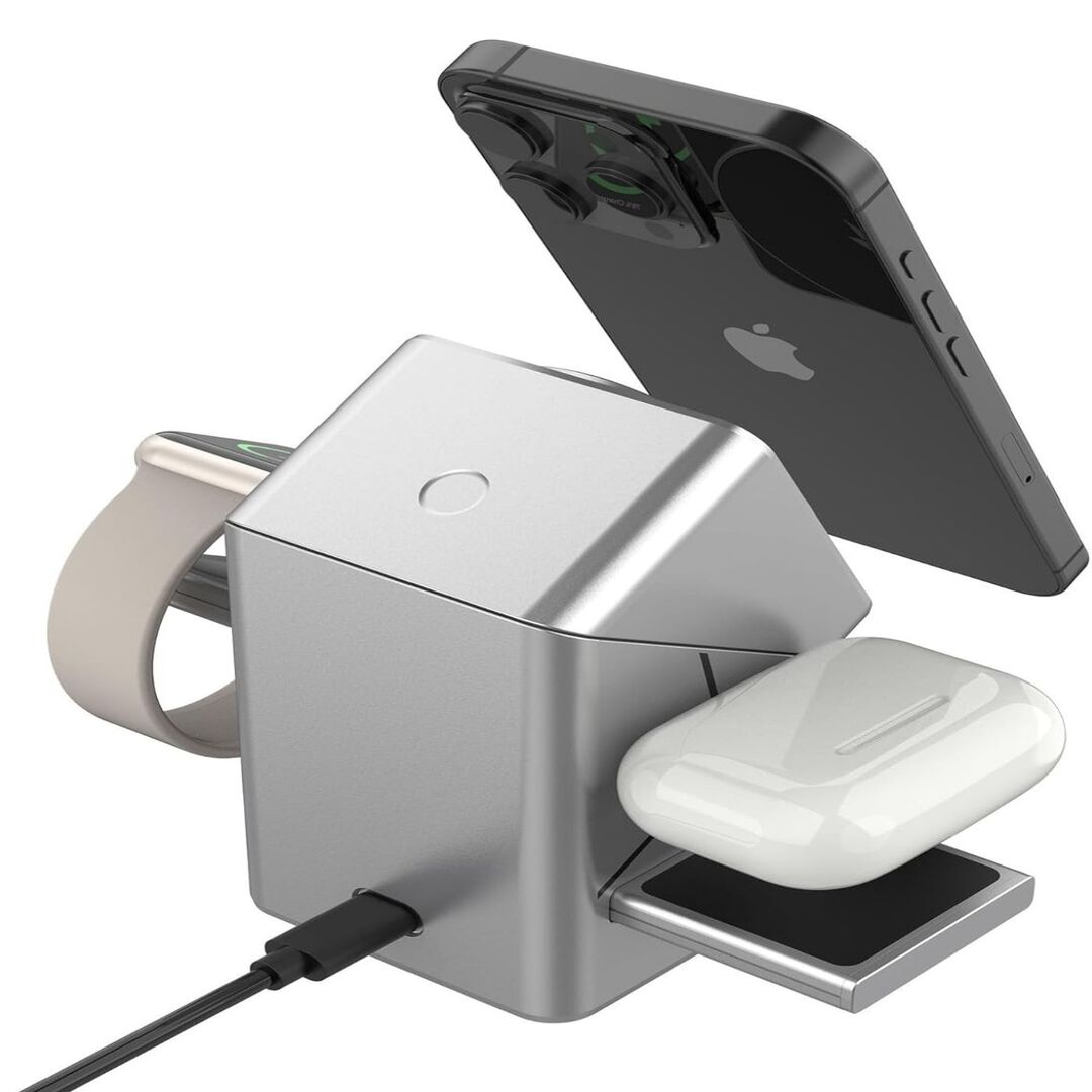 ChargeNest | Magnetische draadloze 3-in-1 laadstandaard