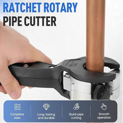 TubeCutter | Éénhandige Cliquet Coupe-Tube voor Precisie en Snelheid