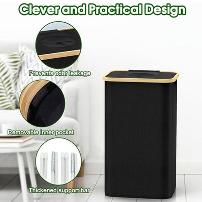 EcoBin | Ruimtebesparende Recyclemand met Afneembare Zak