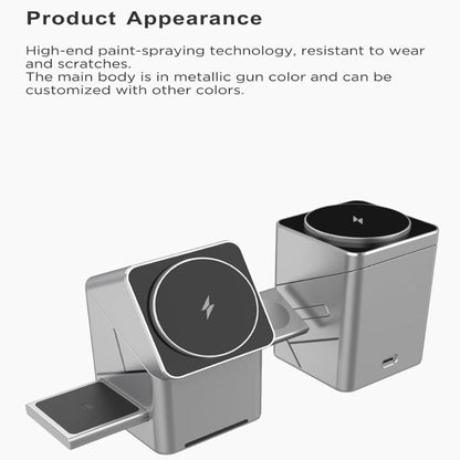 ChargeNest | Magnetische draadloze 3-in-1 laadstandaard