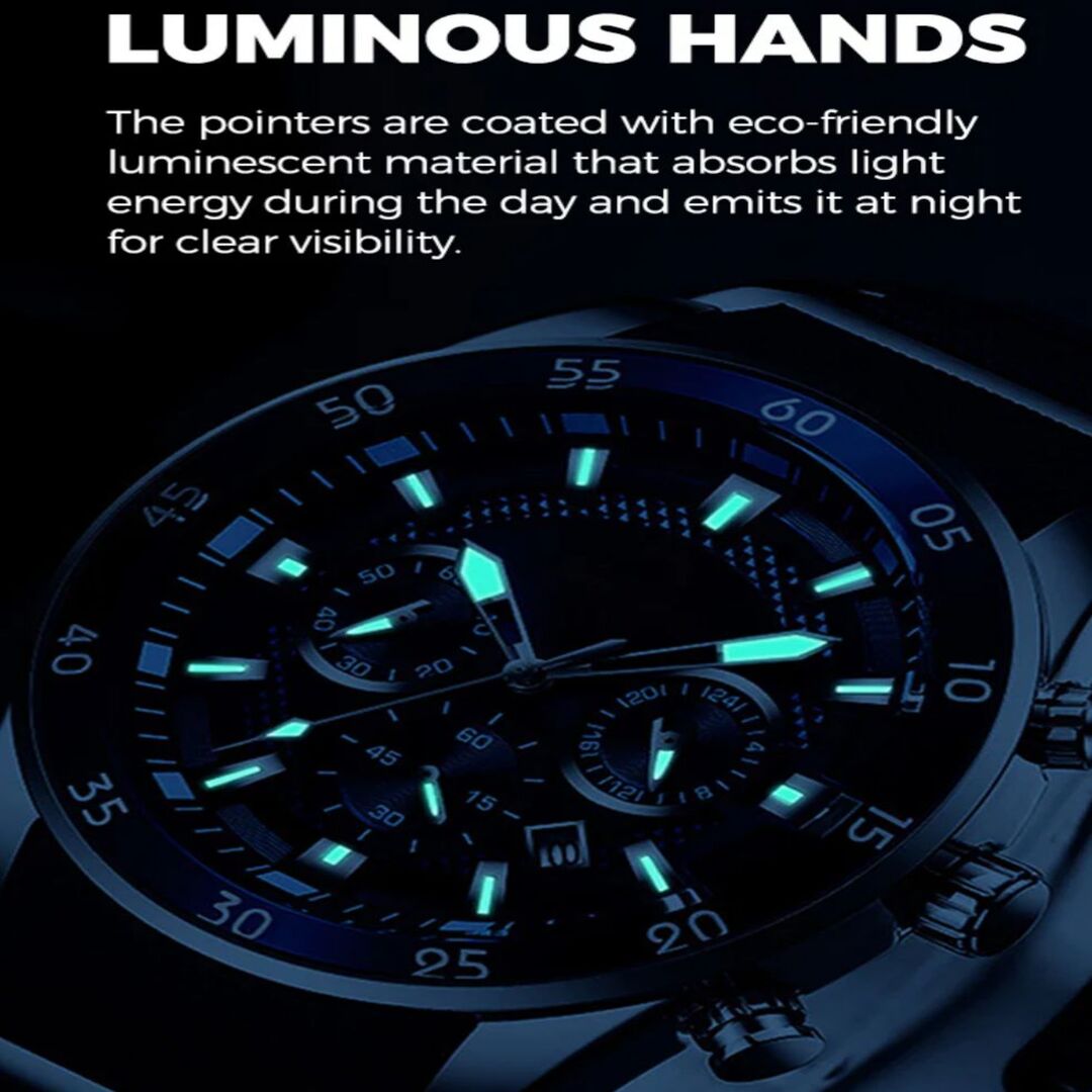 AstraTime | Waterdicht Multifunctioneel Herenhorloge met Quartz-precisie