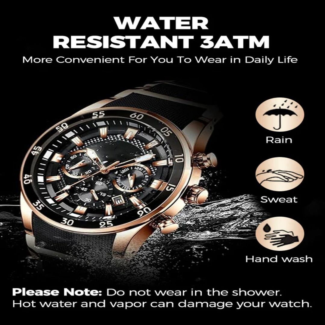 AstraTime | Waterdicht Multifunctioneel Herenhorloge met Quartz-precisie