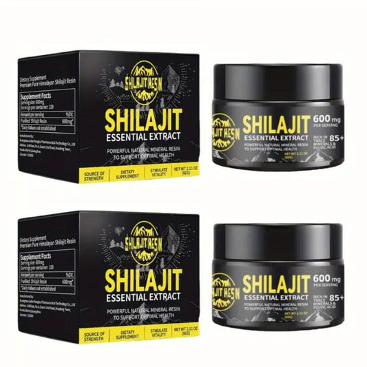 Shilajit | Verhoog Spierkracht, Energie en Focus op Natuurlijke Wijze