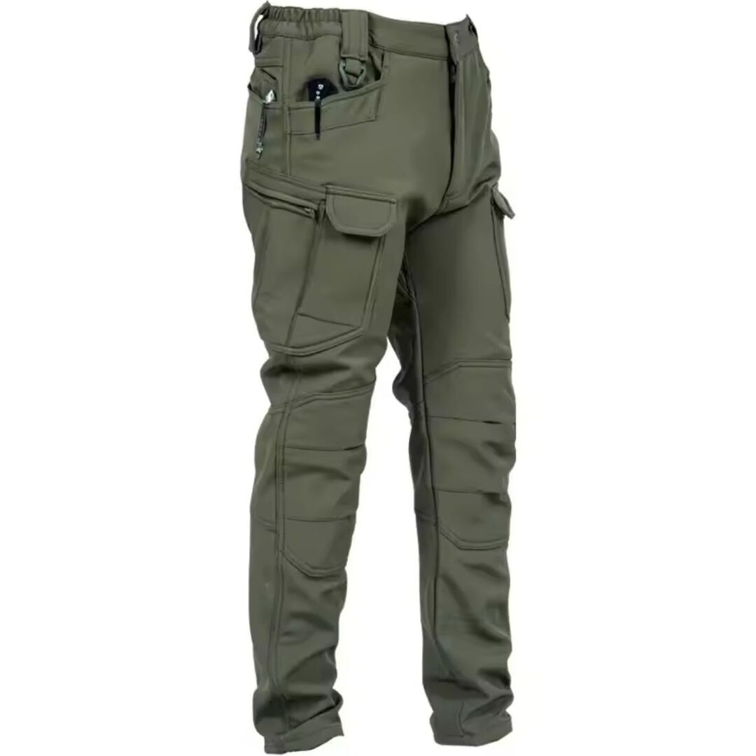 FleeceShield | Waterafstotende Broek met Fleecevoering en 10 Vakken