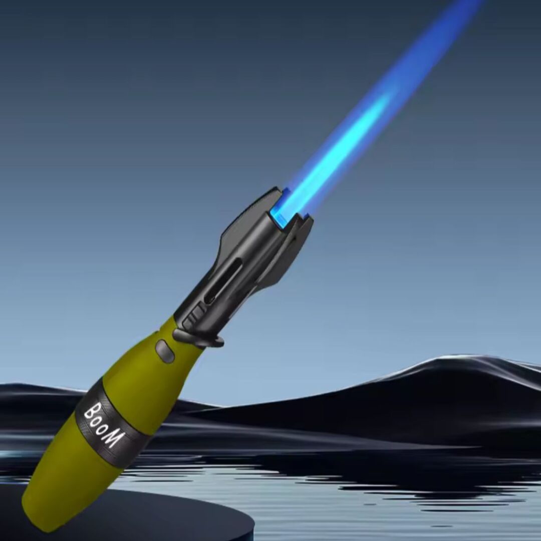 SpinTorch | Creatieve Raket-Aansteker met Draaimechanisme en Krachtige Vlam