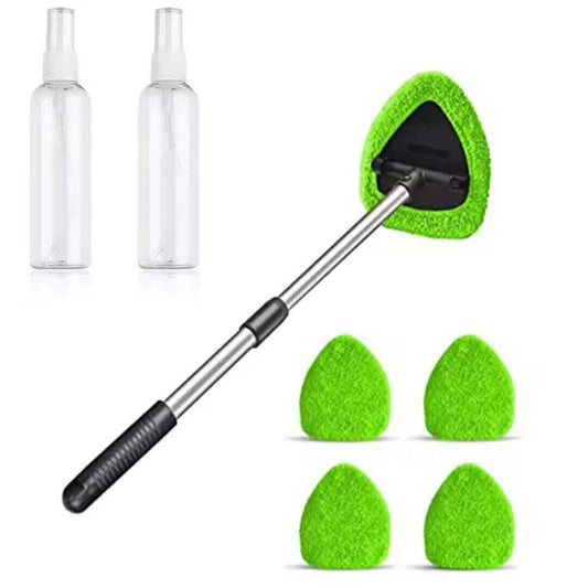 GlassMaster | Ruitenreinigingsset met Microfiber Pads voor Streeploos Schoonmaken