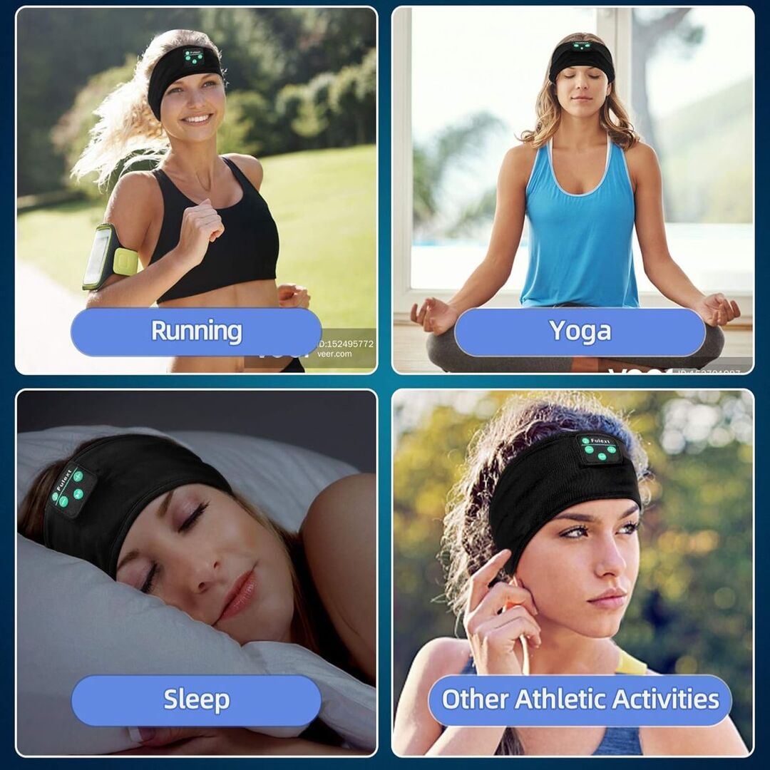 SoundWave | Bluetooth Muziek-Headband voor Wintersport & Outdoor Avonture