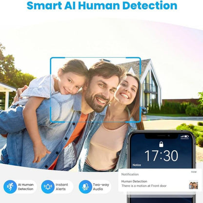 DoorVision | WiFi Deurbel met Nachtzicht en Tweerichtingsaudio