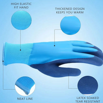 WarmShield | Unisex Waterdichte Werkhandschoenen voor Bescherming bij Extreme Koude
