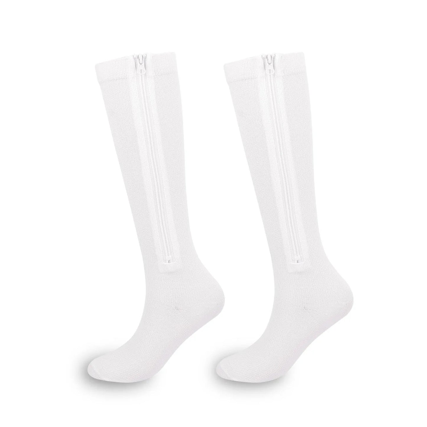 SportRits | Compressiesokken Met Rits Voor Actieve Benen