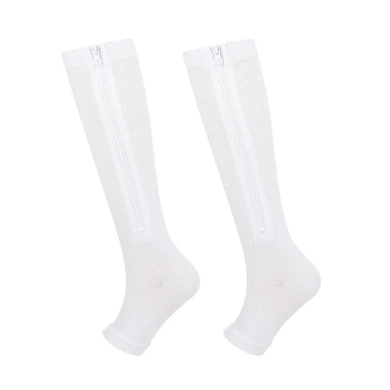 SportRits | Compressiesokken Met Rits Voor Actieve Benen