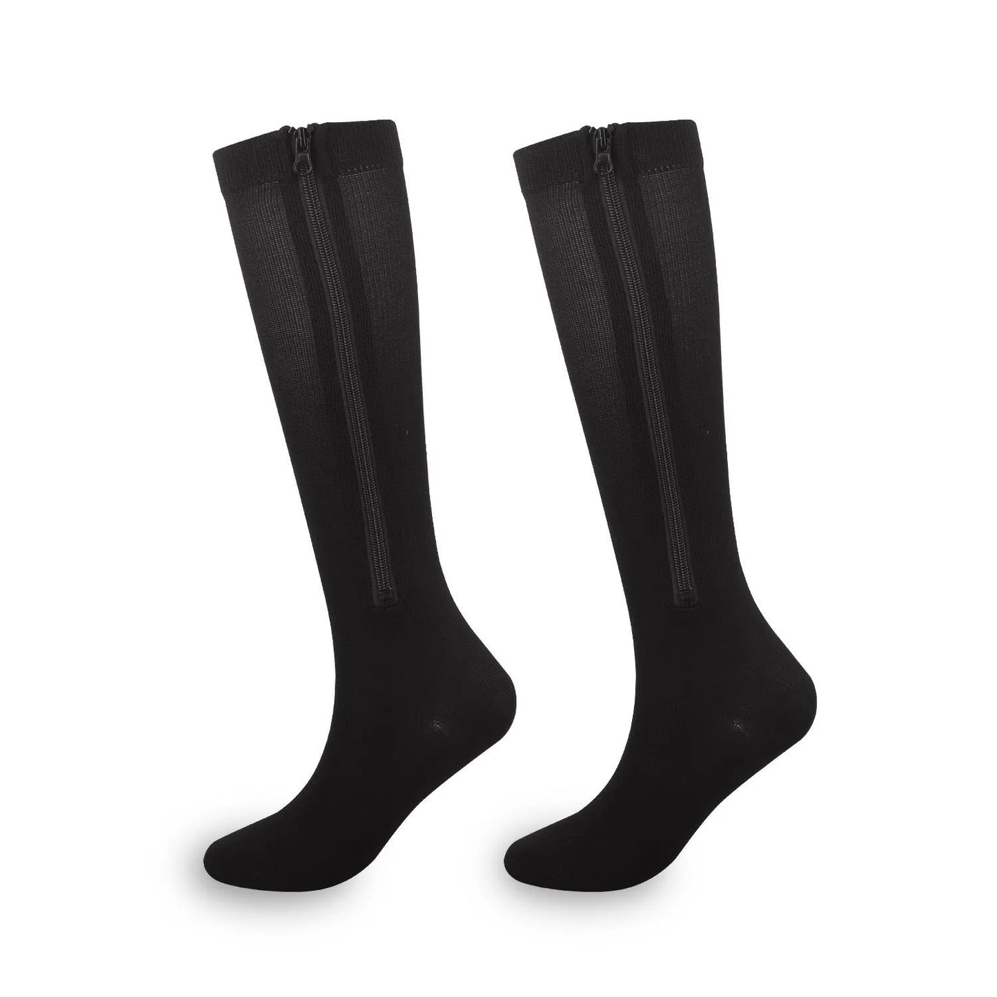 SportRits | Compressiesokken Met Rits Voor Actieve Benen
